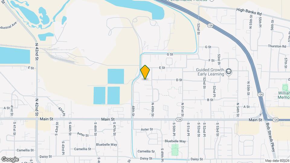 486 N 49th St Map and Location Details