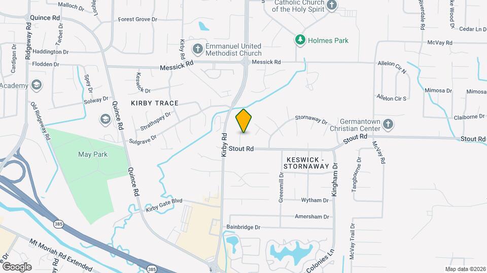 2608 Abercorn Cove Map and Location Details