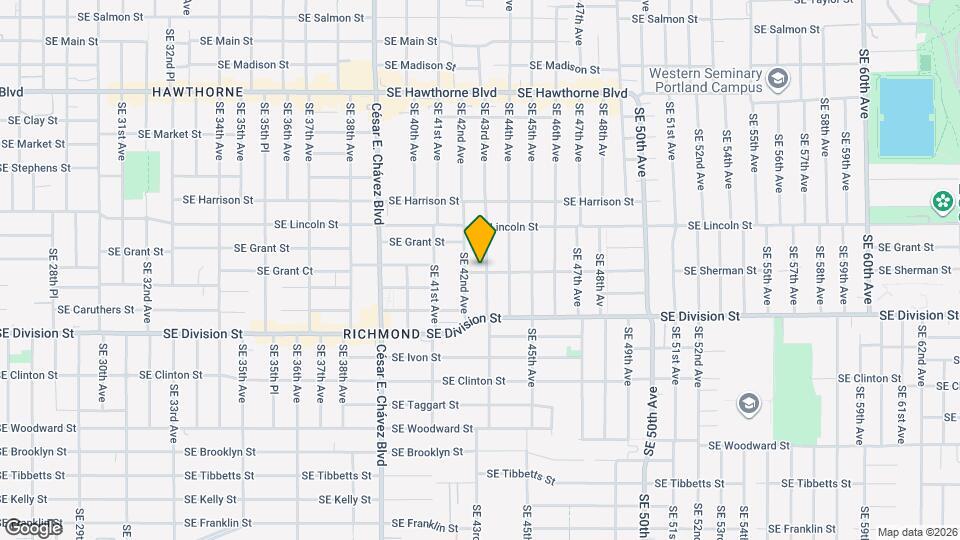 2257 SE 43rd Ave Mapa y Detalles de la Ubicación