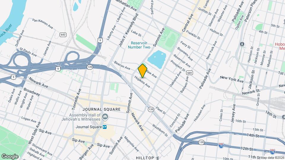 160 Hopkins Ave, Unit 2 Map and Location Details