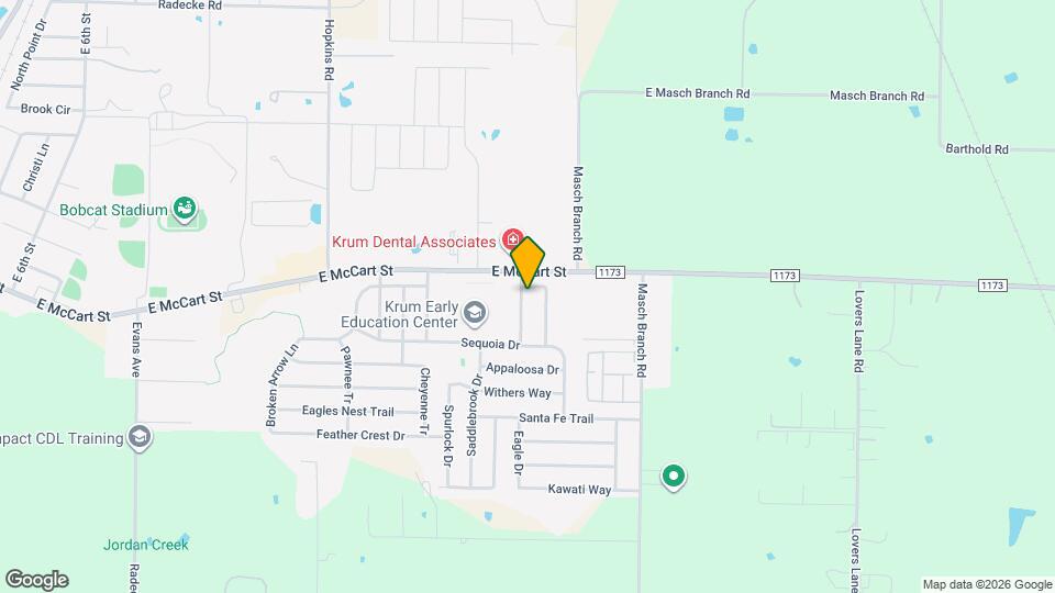 108 Thoroughbred Dr Map and Location Details