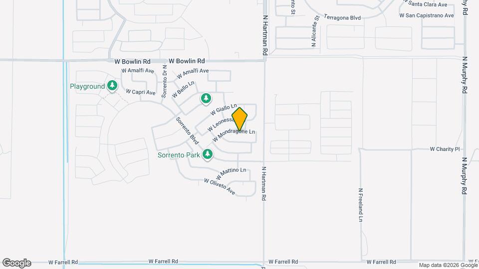 36907 W Mondragone Ln Map and Location Details