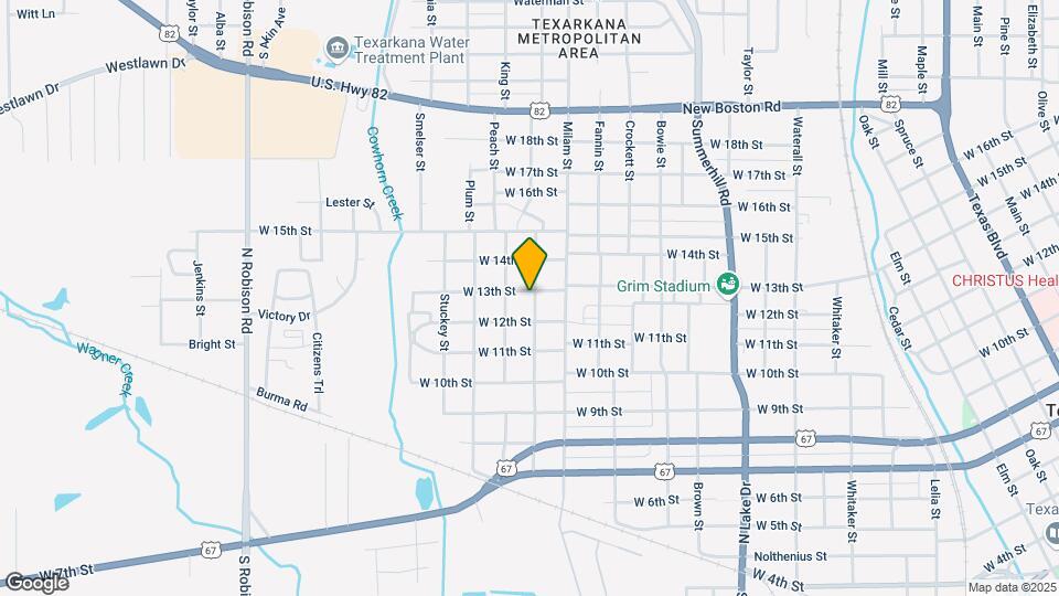 2301 W 13th St Map and Location Details