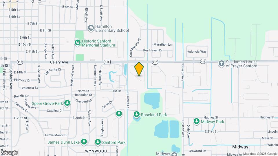 1485 Effra Wy Map and Location Details