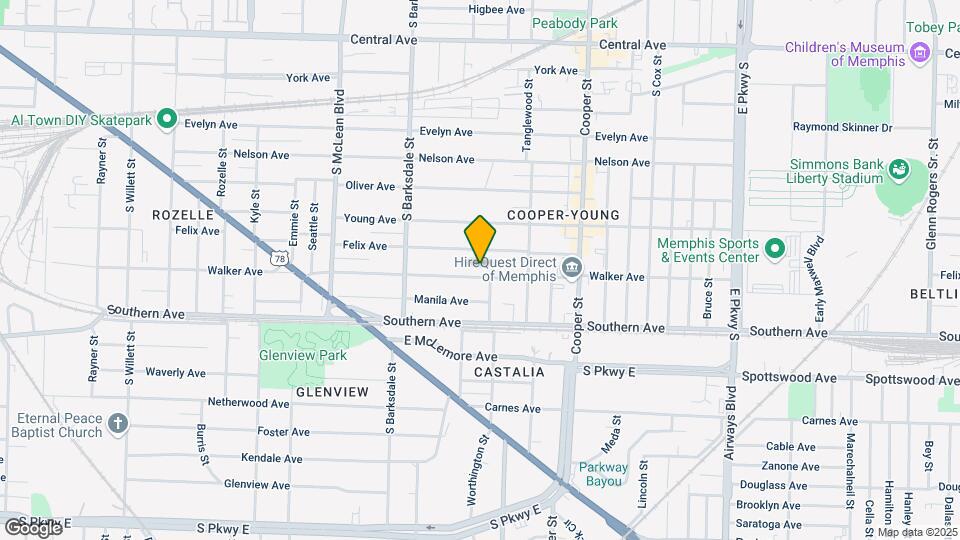 2004 Walker Ave Map and Location Details