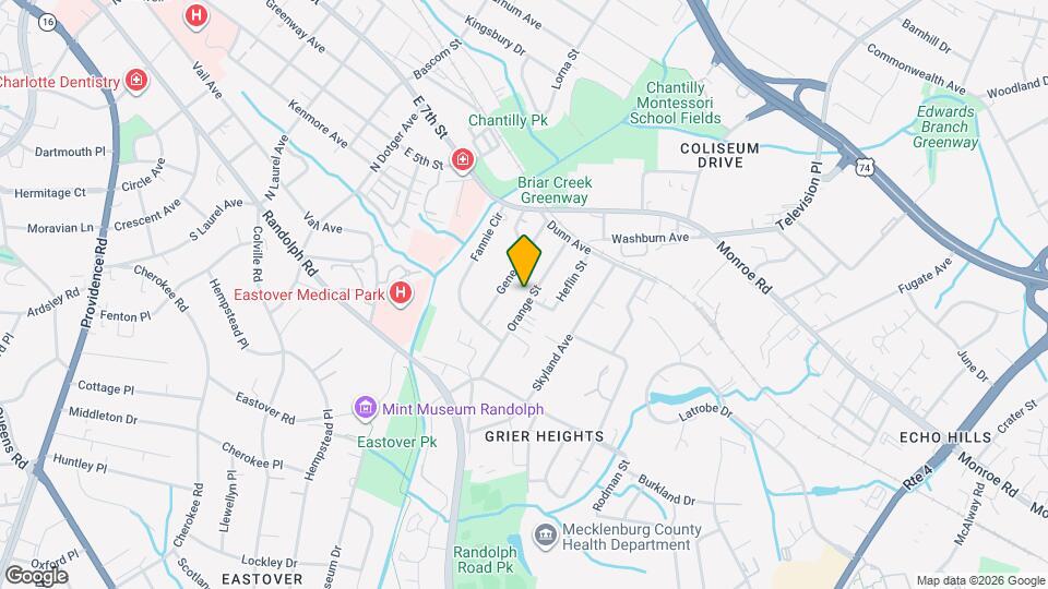 305 Orange St Mapa y Detalles de la Ubicación