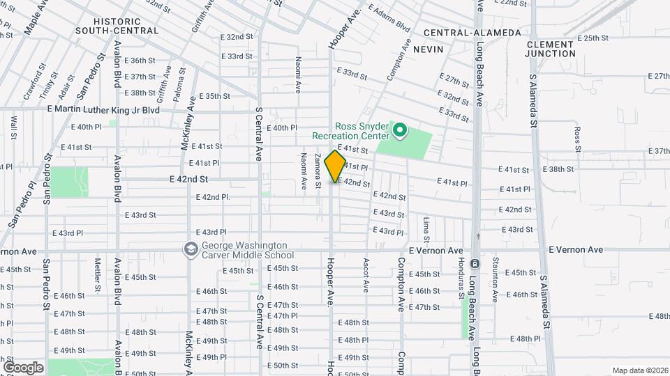 4210 Hooper Ave. Map and Location Details