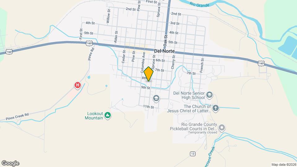 835 Spruce St Rentals in Del Norte, CO