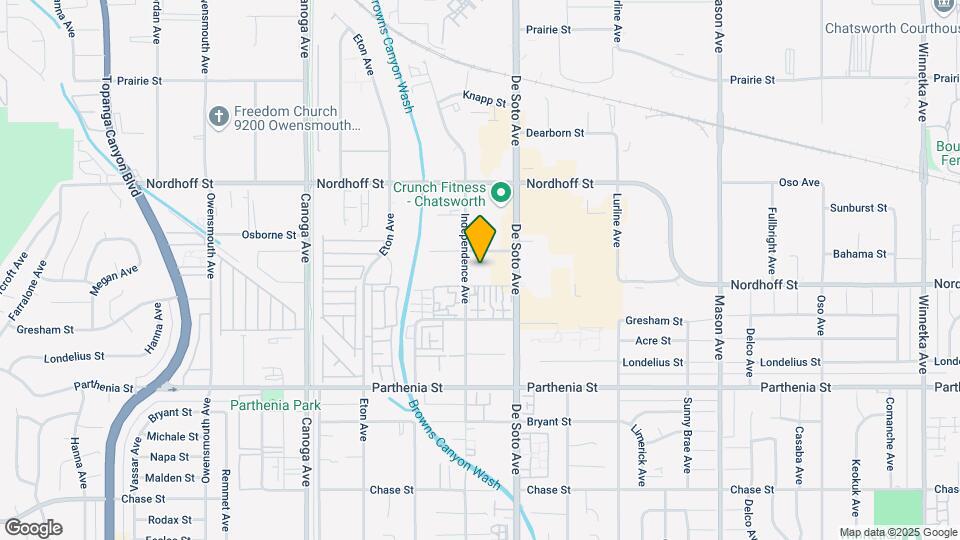 1525 Osborn Dr Map and Location Details