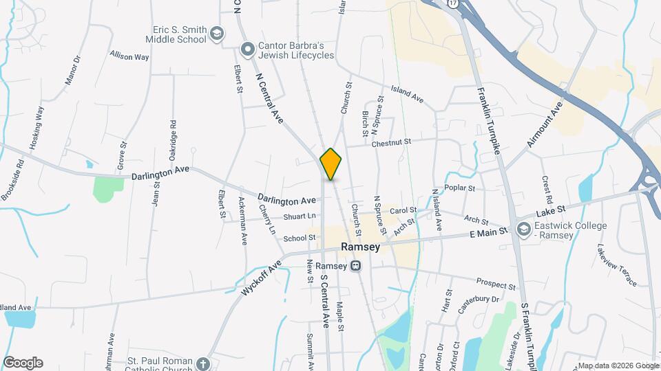 203 Central Pk Pl Map and Location Details