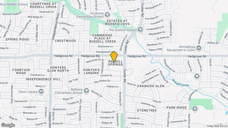 7904 Hannah St Map and Location Details