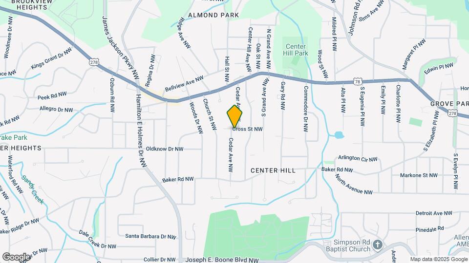 2390 Cross St NW Map and Location Details