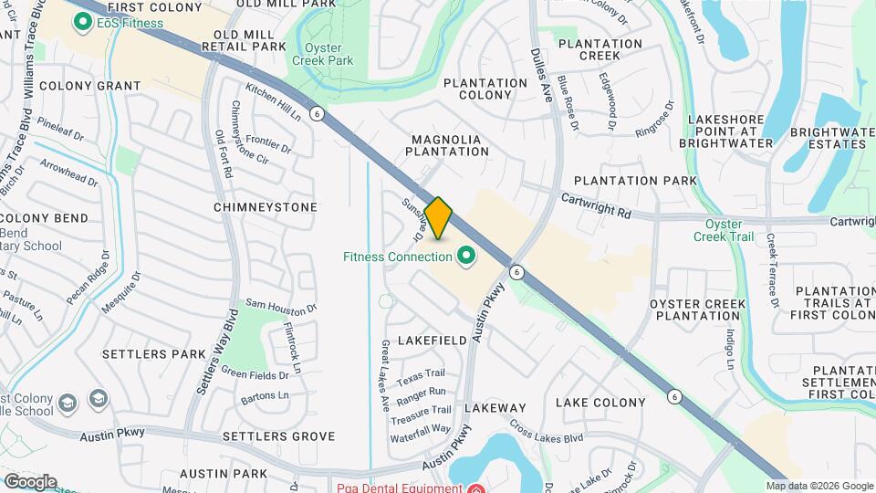 4502 Riverstone Blvd Map and Location Details