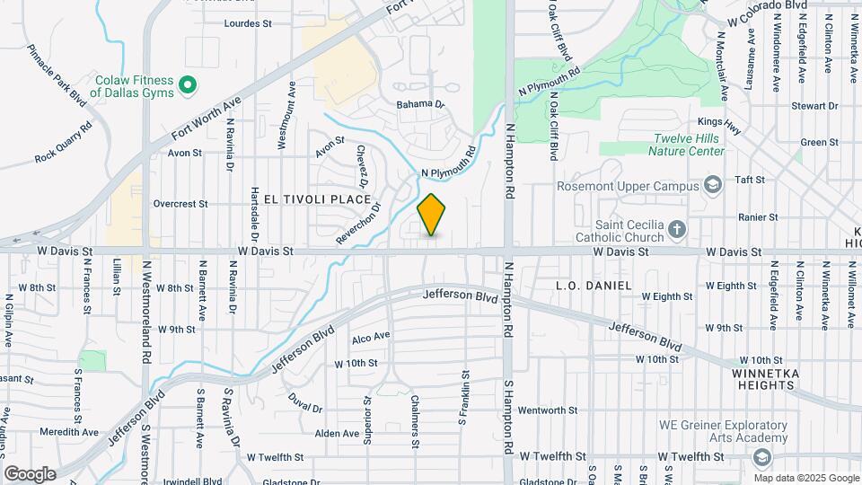 2603 W Davis St Map and Location Details