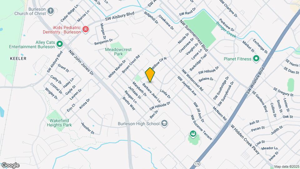 533 Linda Dr Map and Location Details