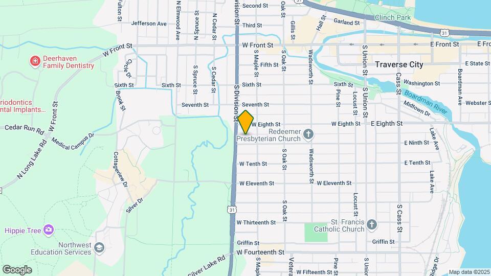 620 W Ninth St Map and Location Details