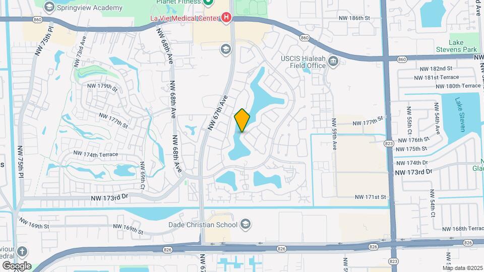 17302 NW 63rd Pl Map and Location Details