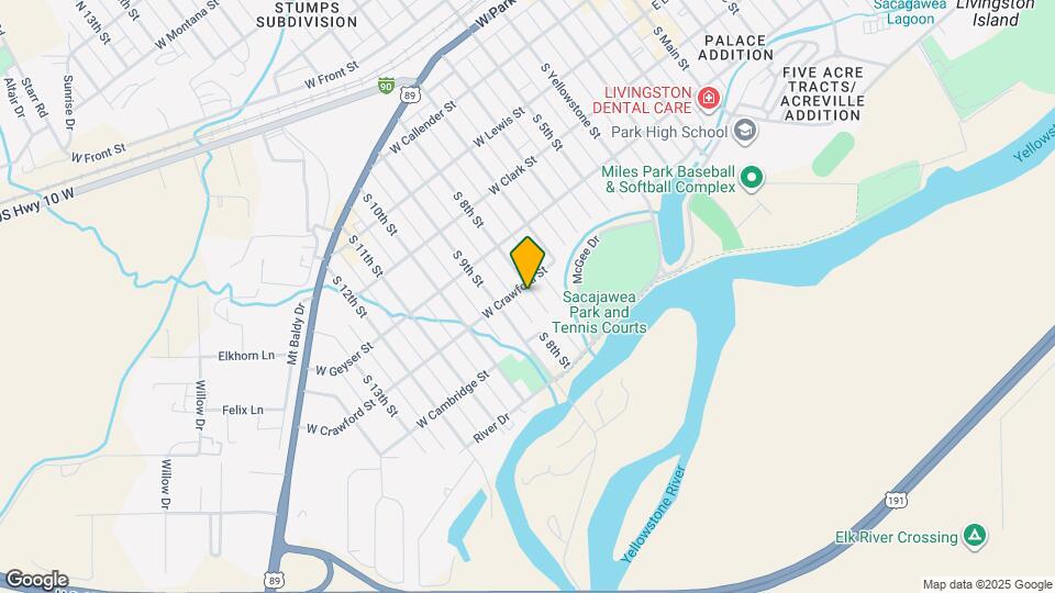 506 S 8th St Map and Location Details