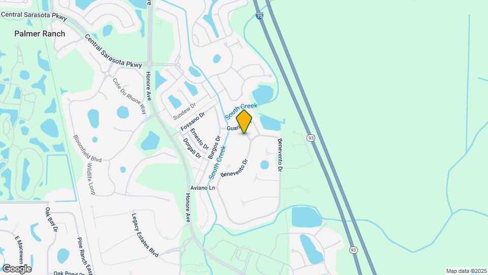 11629 Garessio Ln Mapa y Detalles de la Ubicación
