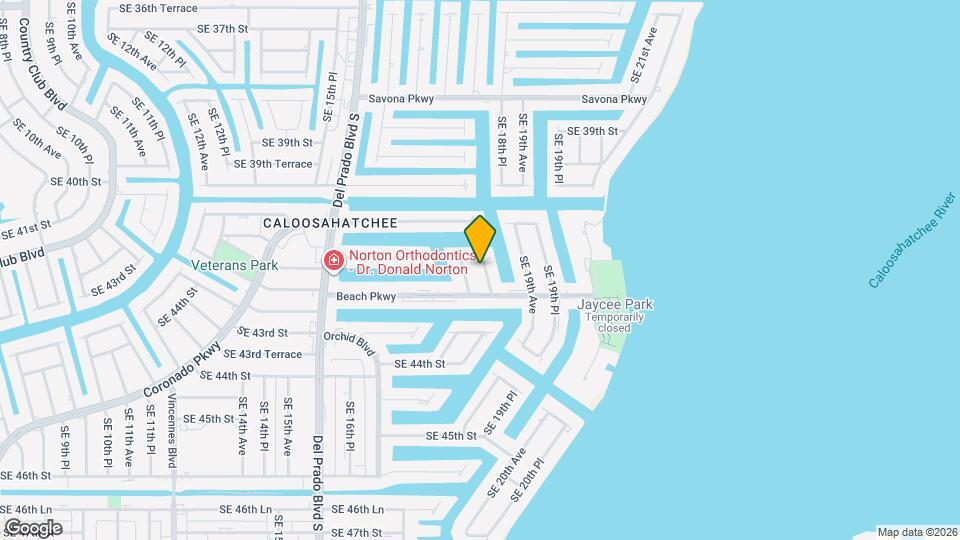 4108 SE 18th Pl Map and Location Details