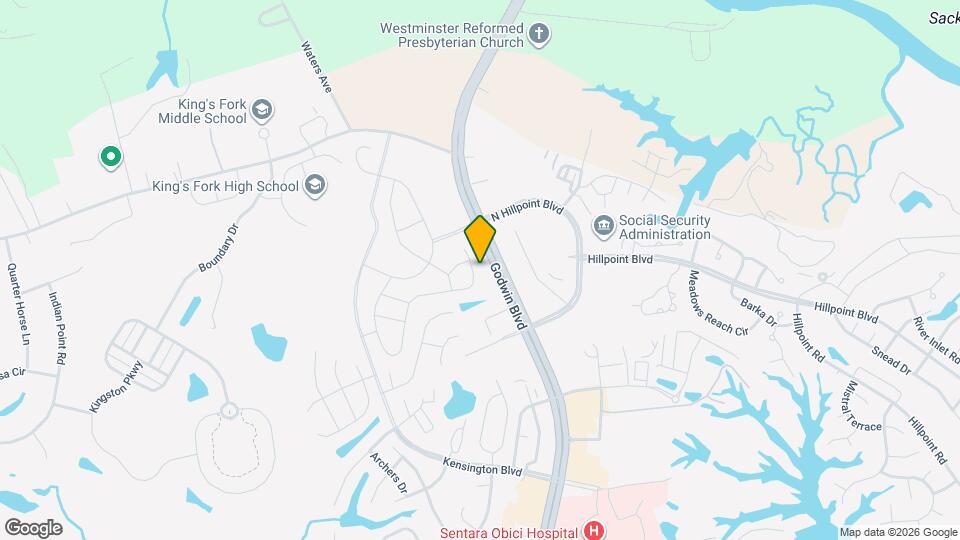 275 McCormick Dr Map and Location Details