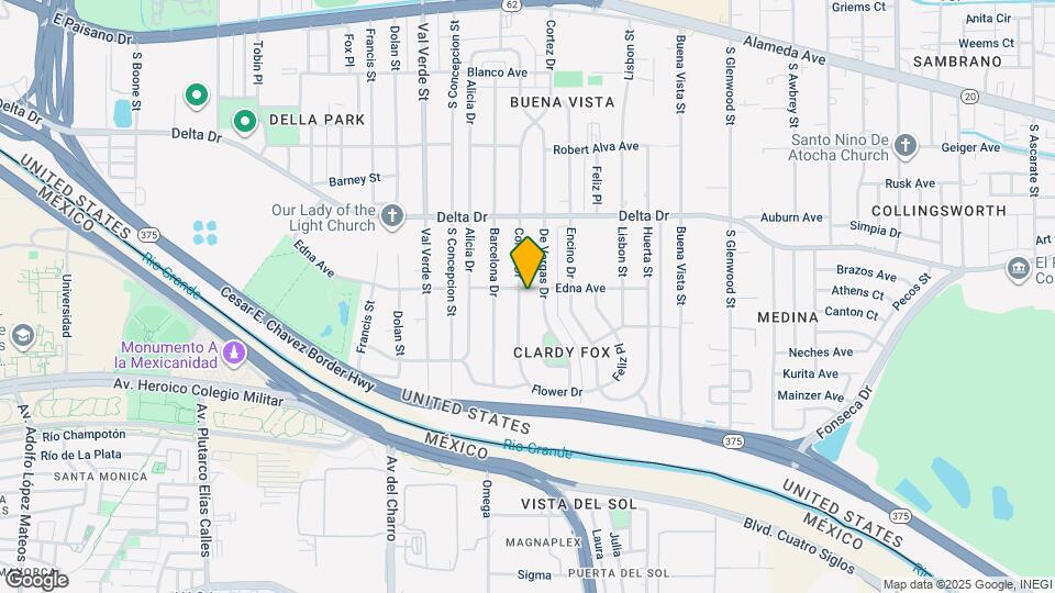 604 Cortez Dr Map and Location Details