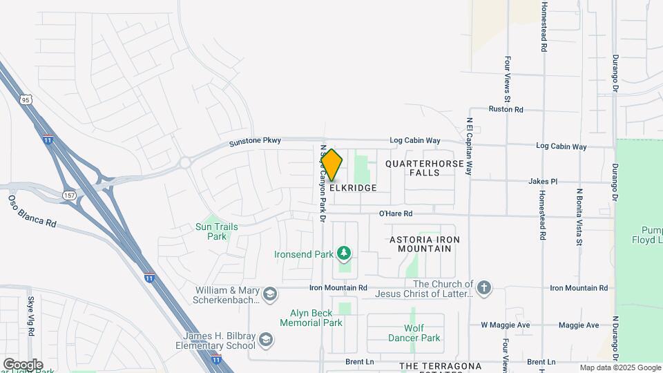 9709 N Fast Elk St Map and Location Details