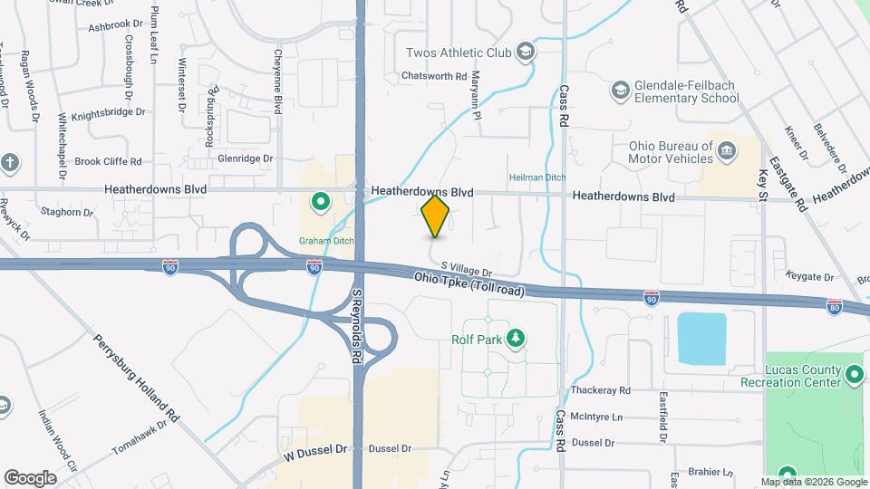 2600 W Village Dr Mapa y Detalles de la Ubicación