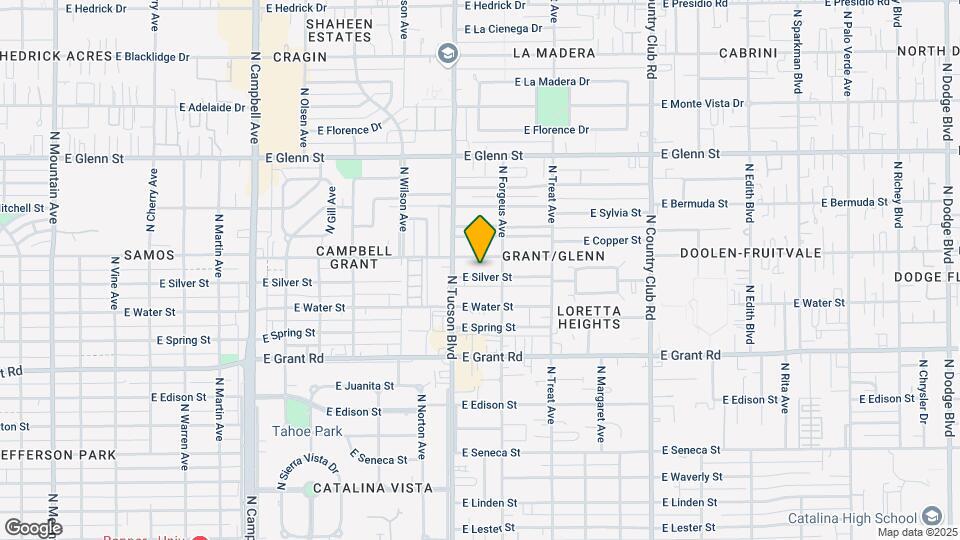 2541 E Silver St Map and Location Details