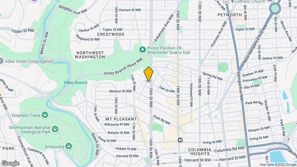 3510 16th St NW Map and Location Details