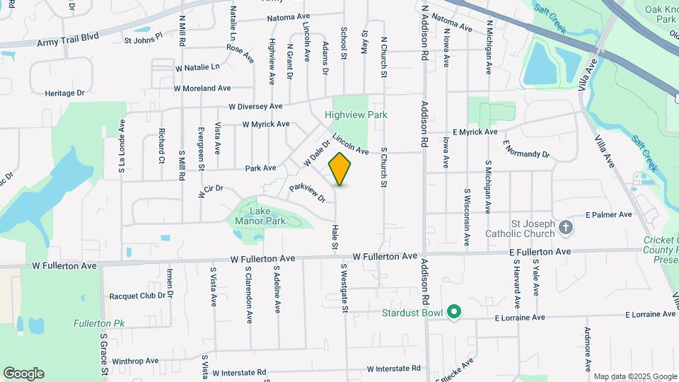 235 S Hale St Mapa y Detalles de la Ubicación