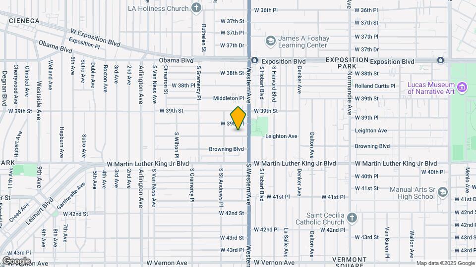 1627 Leighton Ave Mapa y Detalles de la Ubicación