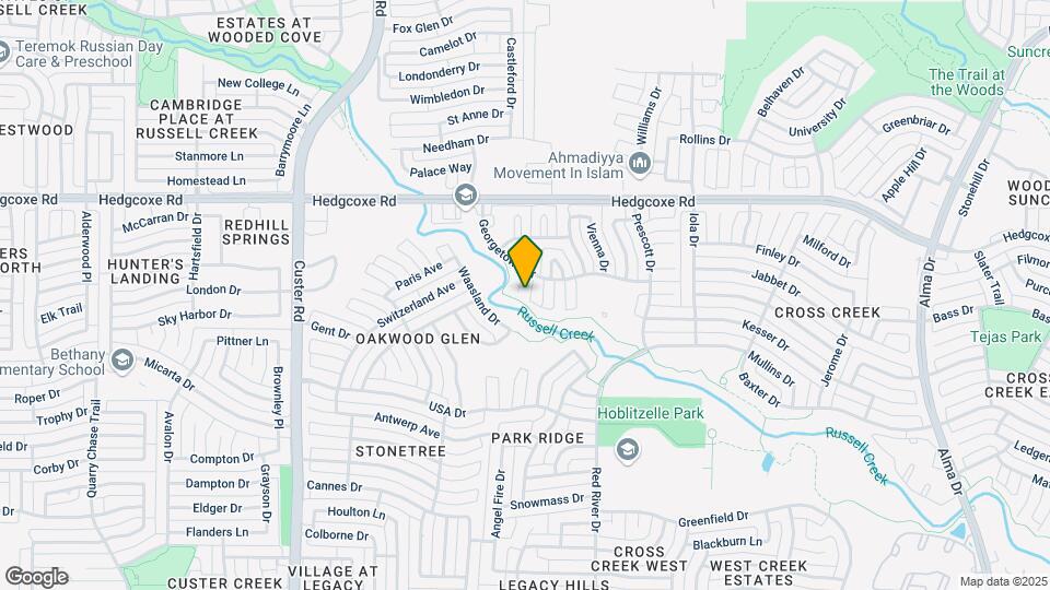 7704 Radford Cir Map and Location Details