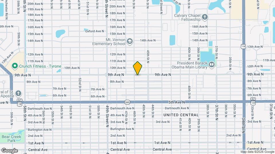 4560 9th Ave N Mapa y Detalles de la Ubicación