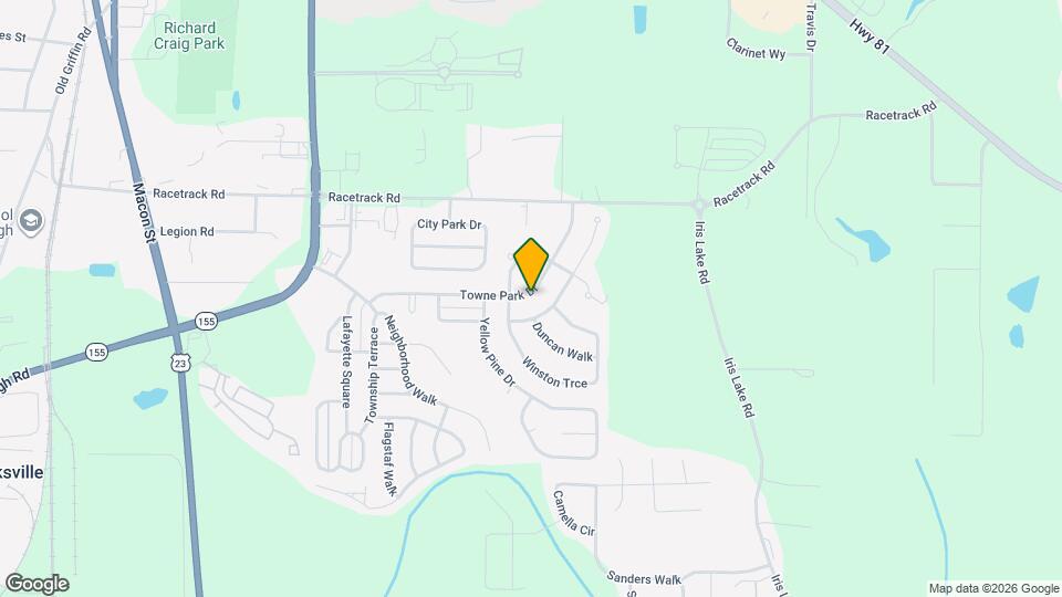 5020 Towne Park Dr Map and Location Details