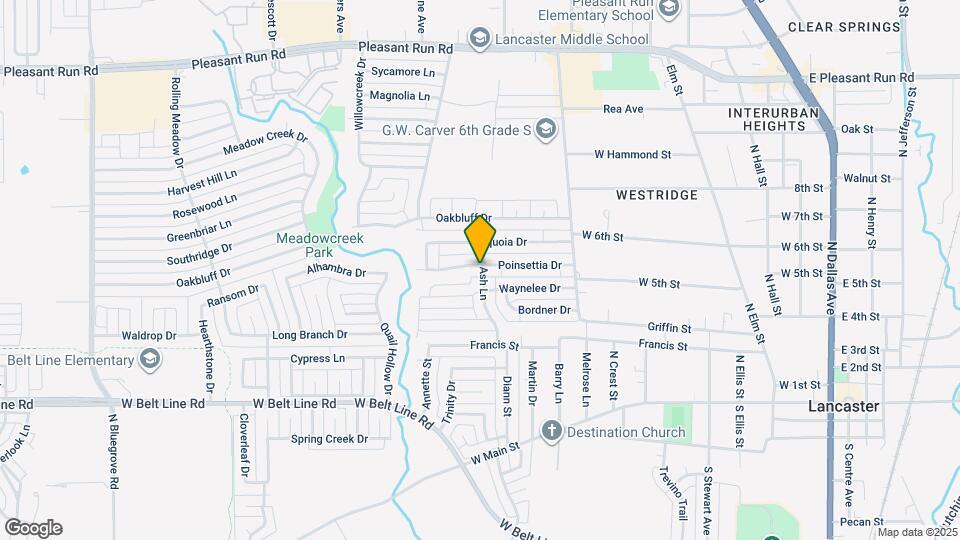 902 Poinsettia Dr Map and Location Details