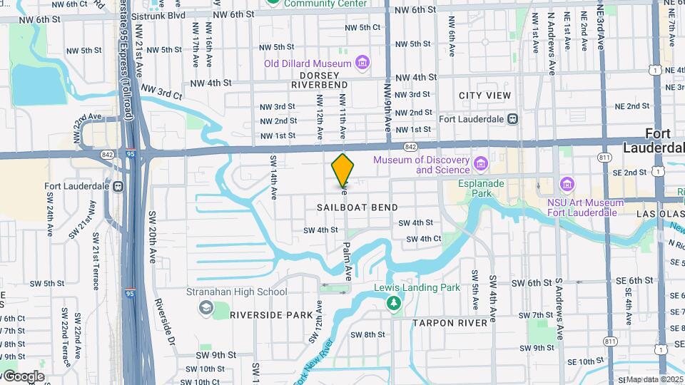 1111 SW 2nd Ct Map and Location Details