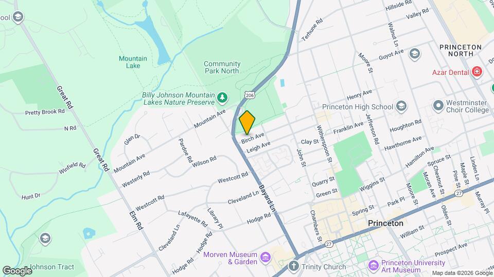 219 Birch Ave, Unit #2FB Mapa y Detalles de la Ubicación