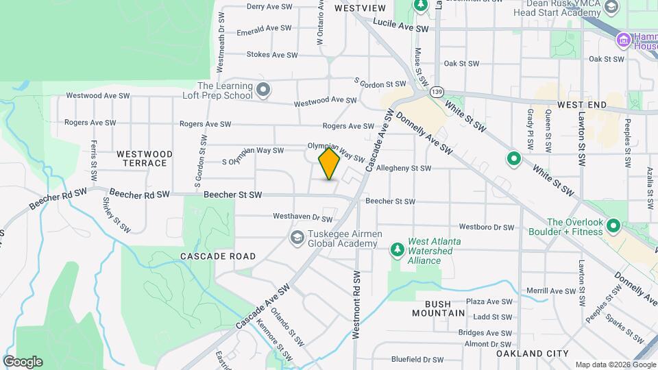 1578 Linda Way SW Mapa y Detalles de la Ubicación