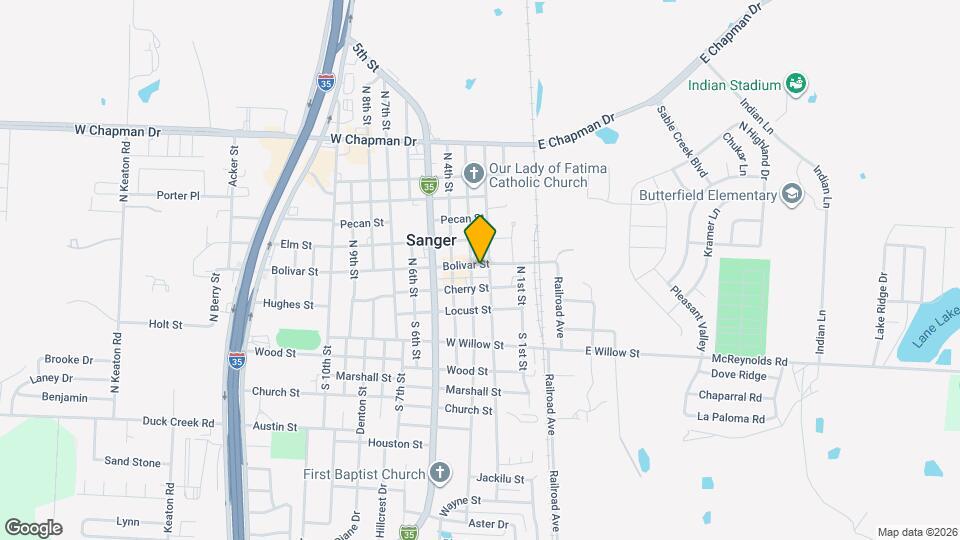 212 Bolivar St Map and Location Details