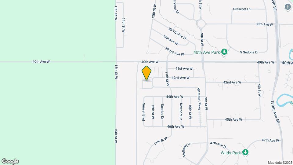 1225 S Beach Way Map and Location Details