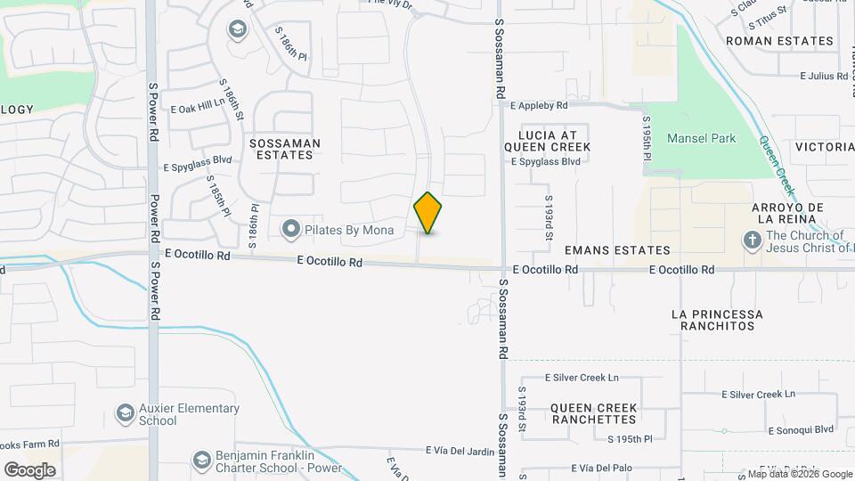 21864 S 190th Pl Map and Location Details