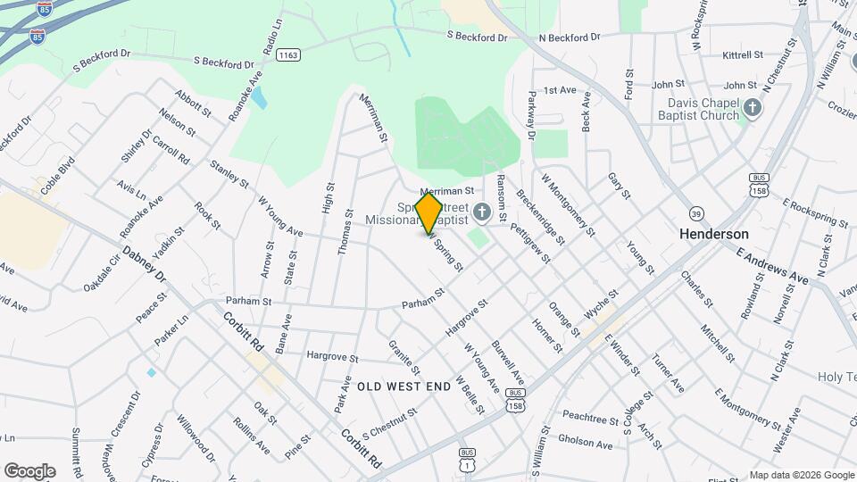 557 W Spring St Map and Location Details