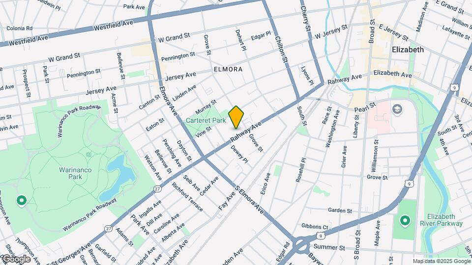 419 Rahway Ave Map and Location Details