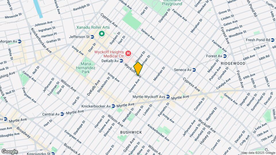 176 Wyckoff Ave Map and Location Details