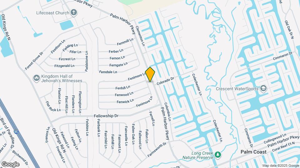160 Fenimore Ln Mapa y Detalles de la Ubicación