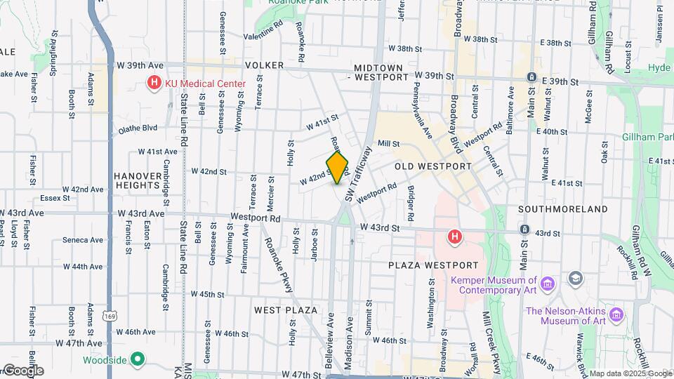 4227 Greenwood Pl, Unit All utilities paid Map and Location Details