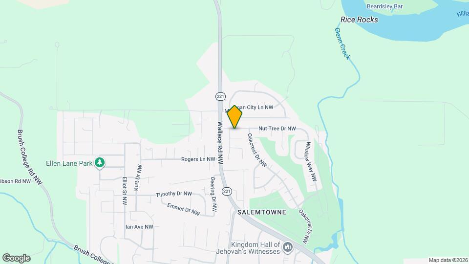 2018 Nut Tree Dr NW Map and Location Details