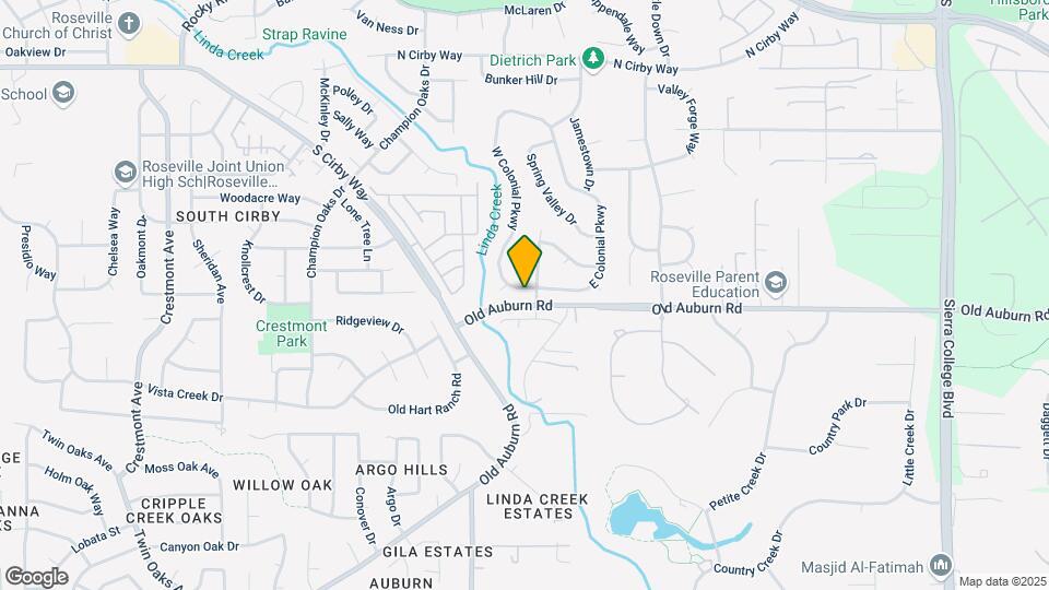 1465 W Colonial Pkwy Map and Location Details