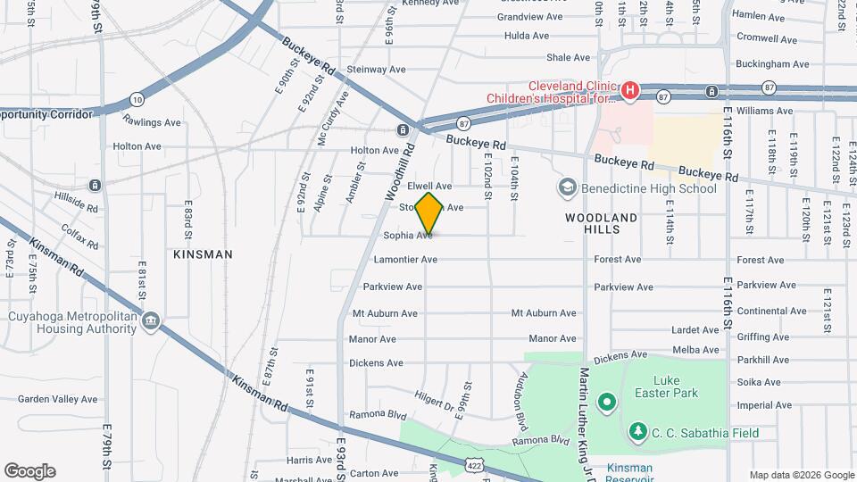 9716 Sophia Ave Map and Location Details